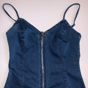 NWOT Jean Dress